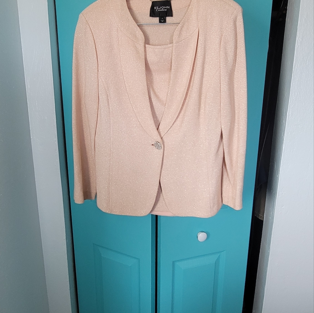 COPY - Size 14 peach St. John Couture